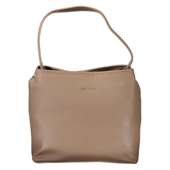 Mario Valentino Valentino Handbag VA32757 Taupe Women Brown Handbags
